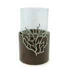 Ocean Coral - Pewter Candle Holder