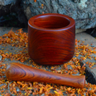Nambar Wood Mortar & Pestle