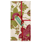 Passion Flower Maroon Napkins (Set of 4)