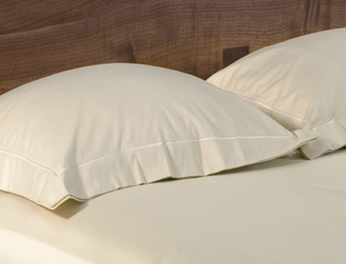 LOOP Organic Sateen Sandstone Duvet Cover and Shams