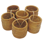 Atta Grass Napkin Rings (Set of 6)
