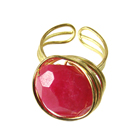 Natural Agate Ring