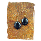 Black Pita Pat Earrings
