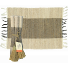 Black Vetiver Placemats (Set of 6)