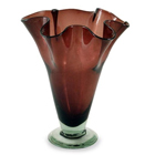 Blown Glass Vase - Amethyst Patch