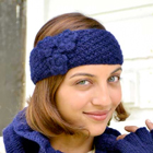 Bouquet Knitted Headband