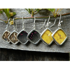 Sterling Silver Butterfly Earrings (Square)