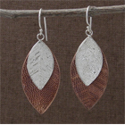 Cascading Leaf Earrings