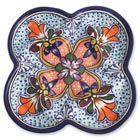 Talavera Ceramic Appetizer Plate