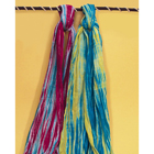 Crinkled Shibori Tie Dye Scarves
