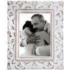 Floral Whitewash Frame