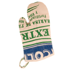 Recycled Flour Sack Oven Mitt