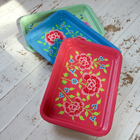 Franjipani Floral Trays