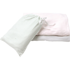 Gingham Organic Fitted Crib Sheet