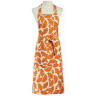 Gingko Orange Apron