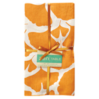 Ginkgo Orange Napkins (Set of 4)