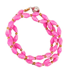 31BITS Guava Twist Bracelet