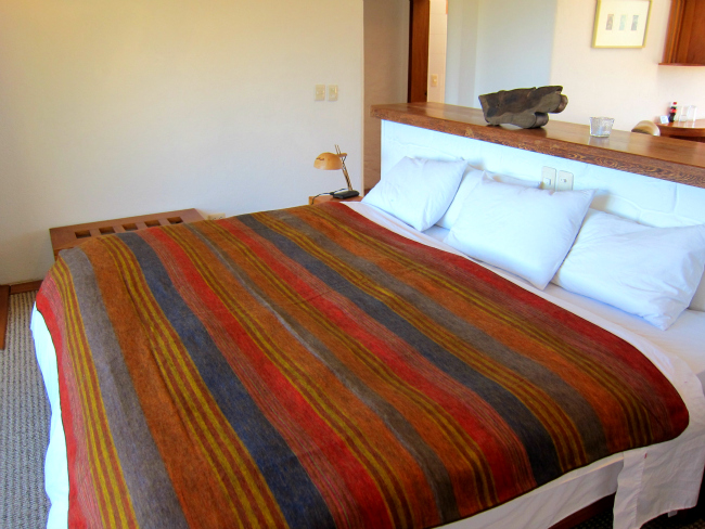 Alpaca Blanket - Harvest Stripes