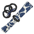 Indigo Twisted Napkin Rings (Set of 4)