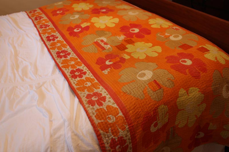 Kantha Blanket - Flower Power