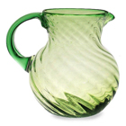 Blown Glass Pitcher - Lime Sorbet