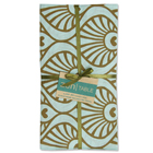 Peacock Wave Napkins - Olive Aqua (Set of 4)