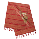 Persimmon Red Table Runner