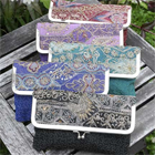 Recycled Sari Foldover Clutch