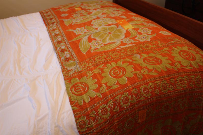 Sari Throw - Orange Party
