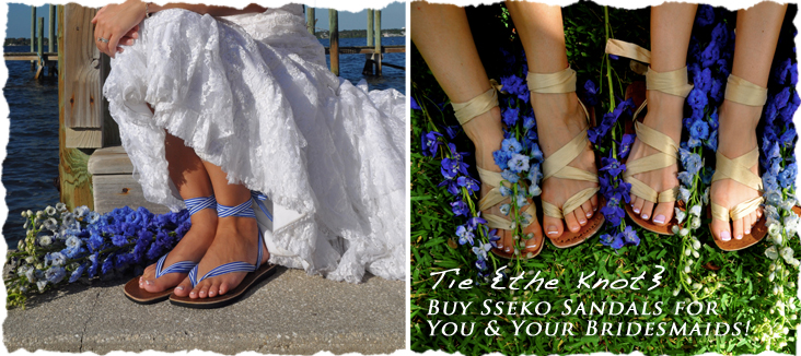 Sseko Wedding Sandals