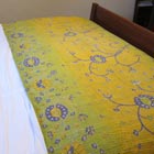 Kantha Throw - Sunny Lime