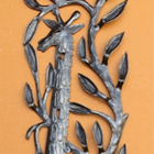 Tall Giraffe Haitian Wall Art