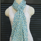 Peacock Teal Scarf