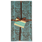 Teal Tumbleweed Napkins (Set of 4)