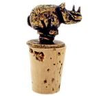 Unique Rhino Wine Stopper