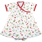 Eat Your Veggies Romper Dress