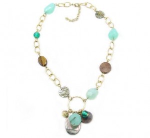 Ajuna Necklace - Teal