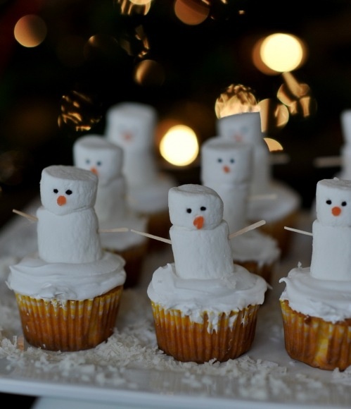 christma cupcakes